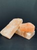Соляной кирпич 20*10*5см РЕЛЬЕФНЫЙ с пазом из Гималайской соли не торцованный