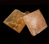 Соляная плитка 10*10*2,5см натуральная из Гималайской соли не торцованная