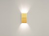 Светильник Cariitti SX SQ Led 0,5 Вт золото (светодиодные светильники для турецкой бани)